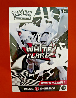 Pokemon Scarlet & Violet White Flare Booster Bundle Box; New, Factory Sealed - Image 1