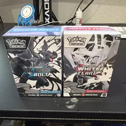 Pokemon Scarlet & Violet White Flare & Black Bolt Booster Bundle - Image 1