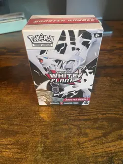 Pokemon White Flare Booster Bundle - New Factory Sealed Scarlet & Violet TCG Box - Image 1