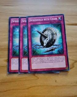 Yu-Gi-Oh - SpikeShield With Chain 3X - Full Playset - Image 1