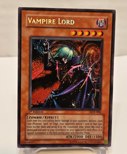 Vampire Lord DCR-000 Secret Rare 1st Edition Yugioh 1576 - Image 1
