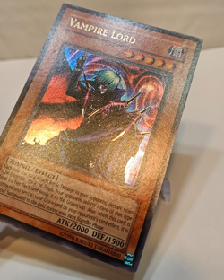 Vampire Lord DCR-000 Secret Rare 1st Edition Yugioh 1576 - Image 3