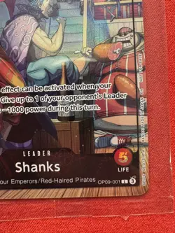 SHANKS OP09-001 Promo PSA MAG Limited Ed. One Piece | SEALED | BGS10 CONTENDER - Image 5