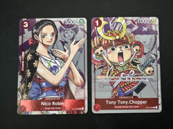 Nico Robin ST01-008 Tony Chopper ST01-006 One Piece 25th Anniversary Collection - Image 1