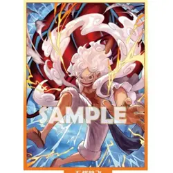 60PCS Trading Card ONE PIECE Luffy Iridescent OPCG Card Sleeves 66X91mm Standard - Image 2