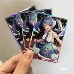 60pcs Anime Yu-Gi-Oh! Blue Angel Penny Sleeves Soft Card Protector Otaku Gift - Image 2