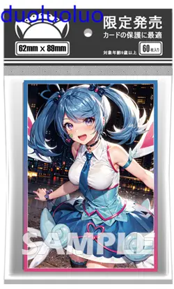 60pcs Anime Yu-Gi-Oh! Blue Angel Penny Sleeves Soft Card Protector Otaku Gift - Image 3
