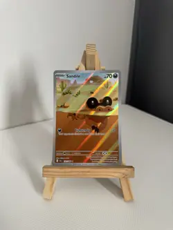 Pokemon TCG Black Bolt Sandile Illustration Rare Card 135/086 English Edition - Image 1