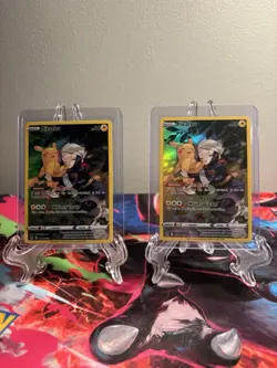 Pikachu TG05/TG30 SWSH11 Lost Origin Trainer Gallery Holo Lot of 2 - Image 1
