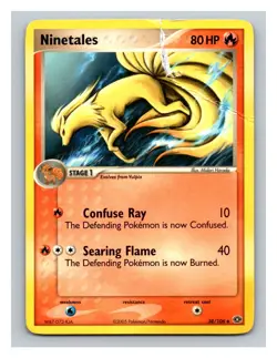 Pokemon Ninetales #38/106 Emerald Trading Card TCG Nintendo 2005 - Image 1