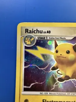 2007 Pokemon Raichu - 15/123 - Mysterious Treasures Holo Card - Image 2