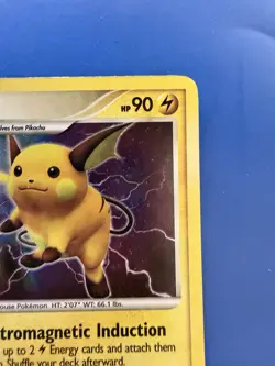 2007 Pokemon Raichu - 15/123 - Mysterious Treasures Holo Card - Image 3