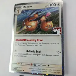 Dodrio 085/165 Cosmo Holo Pokemon Prize Pack Series 5 Stamped TCG Card - Image 3