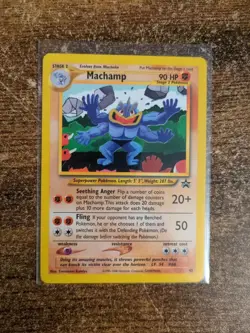 Pokemon TCG Machamp Black Star Promos 43 Regular Promo Card - Image 1