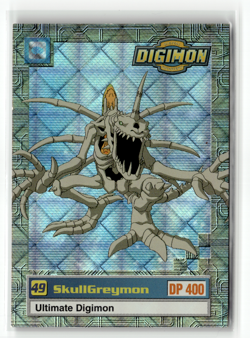 Digimon - Skullgreymon U4 - Foil Chase Card - Upper Deck 1999 - Image 1