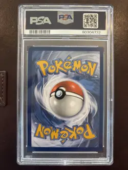 Pokemon TCG Sprigatito Holo Illustration Rare Card 196/193 Sv02 PSA 9 - Image 2