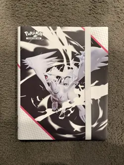 Pokemon TCG Card WHITE FLARE Binder - BINDER ONLY - Empty Holds 360 Cards - NEW - Image 1