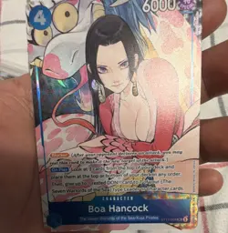 Bandai One Piece CCG Boa Hancock ST17-004 Special Blocker On Play Foil Card - Image 1