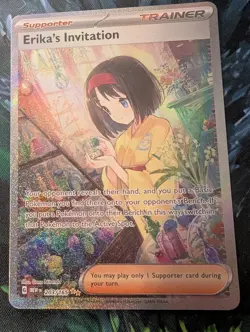 Erika's Invitation 203/165 NM Pokemon Card - Image 1