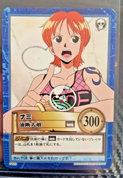BANDAI One Piece Hyper Battle NAMI SCARCE S129 EARLY CARD VINTAGE LUFFY CREW - Image 1