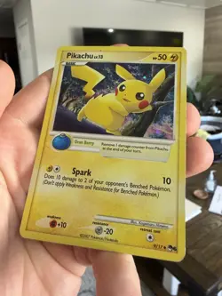Pikachu - 9/17 - Pokemon TCG Pop Series 6 Holo Card HP - Image 5