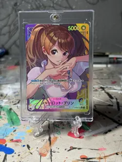 Charlotte Pudding (Alt Art) OP08-058 L Two Legends ONE PIECE Card Game Japanese - Image 1