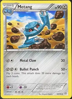 Metang 48/98 XY - Ancient Origins Regular - Pokemon Card - Image 1