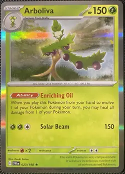 Arboliva 023/198 SV01: Scarlet & Violet Base Set Holo - Pokemon Card - Image 1