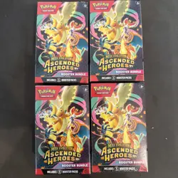 Pokemon TCG Ascended Heroes Booster Bundle - Lot of X4 New/Sealed - Image 1