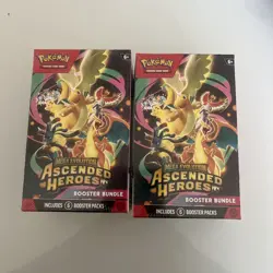 2x Pokemon TCG - Ascended Heroes - Booster Bundle - Brand New Factory Sealed - Image 1