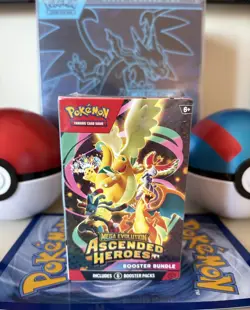 Pokemon TCG Mega Evolution Ascended Heroes Booster Bundle 6 Packs New Sealed - Image 1