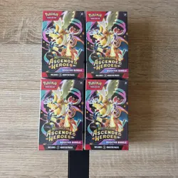 4x Pokemon TCG: Ascended Heroes Booster Bundle New And Sealed IN HAND - Image 1