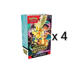 4x Pokemon TCG: Ascended Heroes Booster Bundle New And Sealed - Image 1