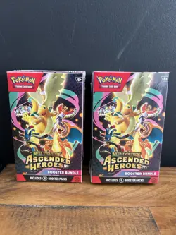 Pokemon TCG Mega Evolution Ascended Heroes Booster Bundle X2 New & Sealed ✅🚨 - Image 1