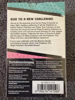 Pokemon TCG: Mega Evolution Ascended Heroes - Booster Bundle New and Sealed - Image 2