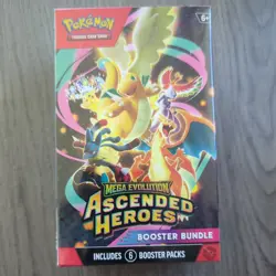 Pokemon TCG: Mega Evolution Ascended Heroes - Booster Bundle New and Sealed - Image 1