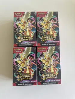 Pokemon TCG Ascended Heroes Booster Bundle - Brand New - Sealed ✅ (X4) - Image 1