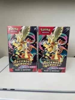 Pokemon TCG: Mega Evolution Ascended Heroes - Booster Bundle New and Sealed - Image 1