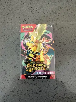 Pokemon TCG: Mega Evolution Ascended Heroes - Booster Bundle New and Sealed - Image 1