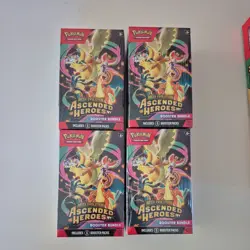 Pokemon TCG: Ascended Heroes Booster Bundle (6 Packs) x 4 | Brand New & Sealed - Image 1