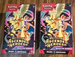 Pokemon TCG Mega Evolution Ascended Heroes Booster Bundle x2 - Brand New Sealed - Image 1