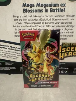 Pokemon TCG Mega Evolution Ascended Heroes Booster Bundle New And Sealed - Image 1