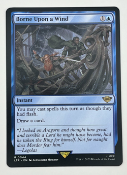 MTG Borne Upon a Wind LTR #44 The Lord of the Rings Tales of Middle-Earth LOTR - Image 1