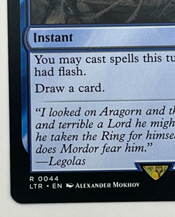 MTG Borne Upon a Wind LTR #44 The Lord of the Rings Tales of Middle-Earth LOTR - Image 5