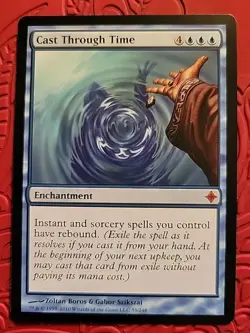 MTG Cast through Time x1 NM ~Rise of the Eldrazi (Magic)*Free Shipping* - Image 1