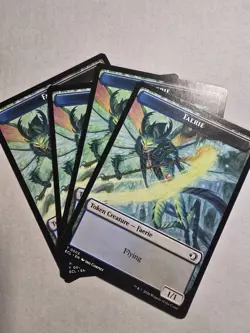 FAERIE // GOBLIN TOKEN x4 mtg NM Lorwyn Eclipsed - Image 2