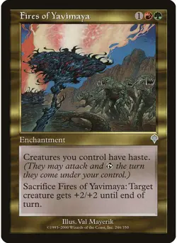 Fires of Yavimaya 246 MTG NM - Invasion - Image 1