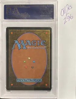 MTG Blinking Spirit PSA GEM MINT 10 Certification 21641487 Ice Age Rare - Image 2