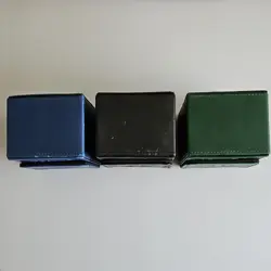 MTG Ultra Pro Magic the Gathering Deck Boxes Blue Black Green Mana Symbols Set - Image 4