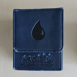 MTG Ultra Pro Magic the Gathering Deck Boxes Blue Black Green Mana Symbols Set - Image 5